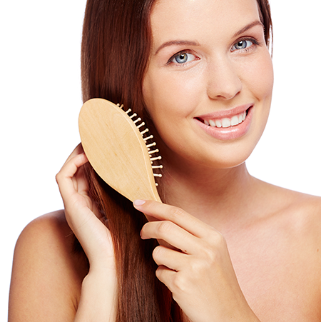 Long, healthy hair
