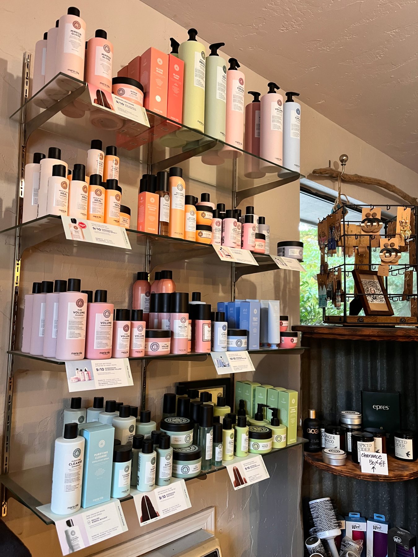 Maria Nila products at Cedar Ridge Salon
